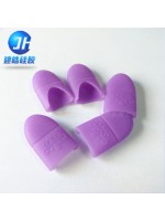 美甲必备光疗甲卸甲硅胶套 卸甲指甲套