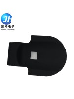 工厂开模定制透光透明血氧仪硅胶垫片 血氧仪喷油镭雕硅胶配件